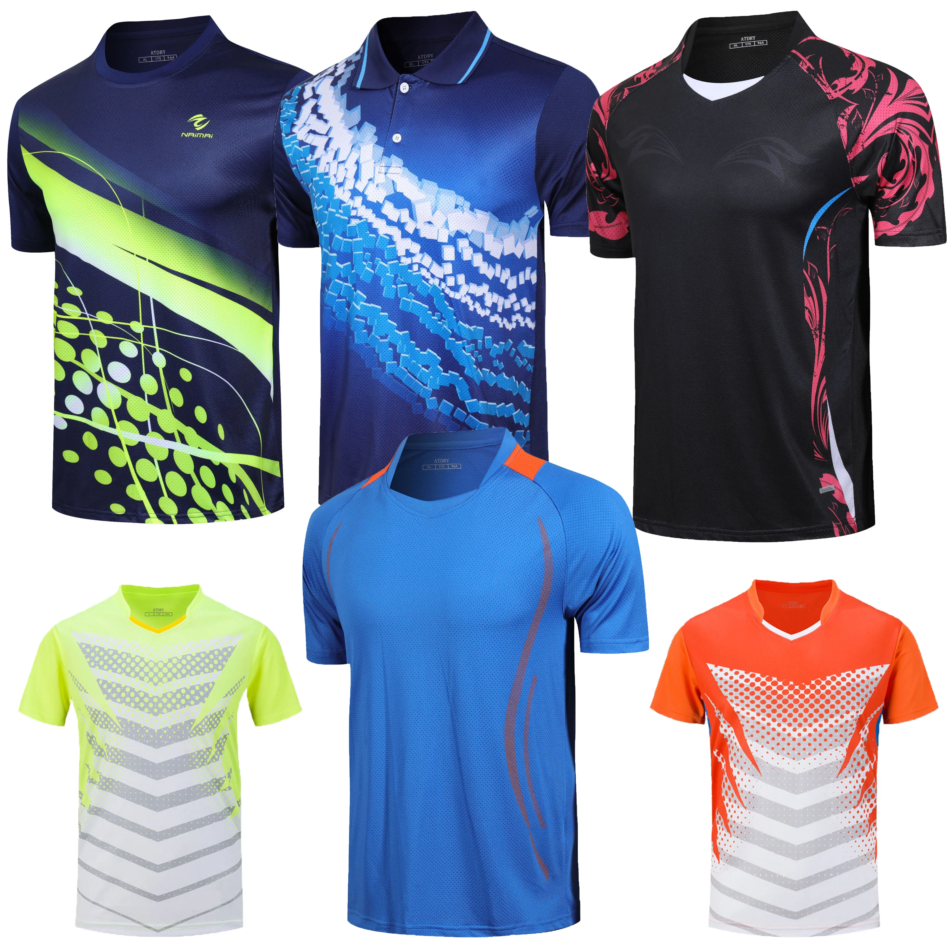 

Women Kits For Tennis Sport Quick Dry Men Tennis Top Shirt Clothes Boys Girls Badminton T-Shirt Clothing, Kit Table Tennis