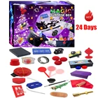 Новый календарь для прихода дневной свет 24 дня Рождественский обратный отсчет коробка сенсорные волшебные игрушки набор простая коробка Сюрприз подарок для детей и взрослых