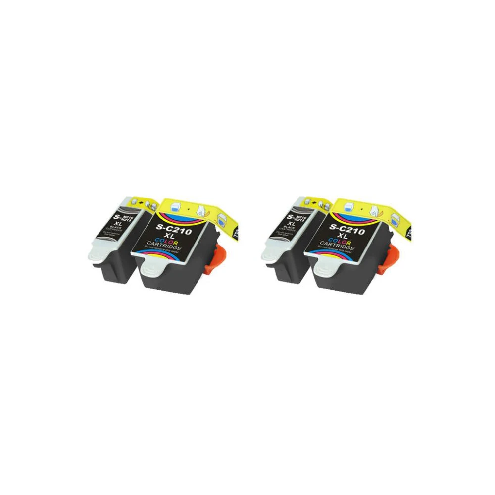 Комплект из 2 предметов (4 шт.) M210 M215 C210 215 совместимые картриджи для CJX-1000 CJX-1050W CJX-2000