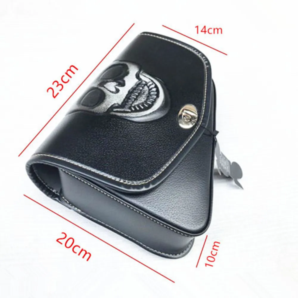 Мотоциклетная левая сумка для седла велосипедная Боковая Сумка хранения вилки