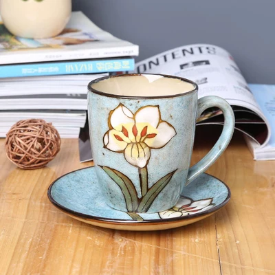 Корейская простая керамическая кофейная чашка японская керамика чайная