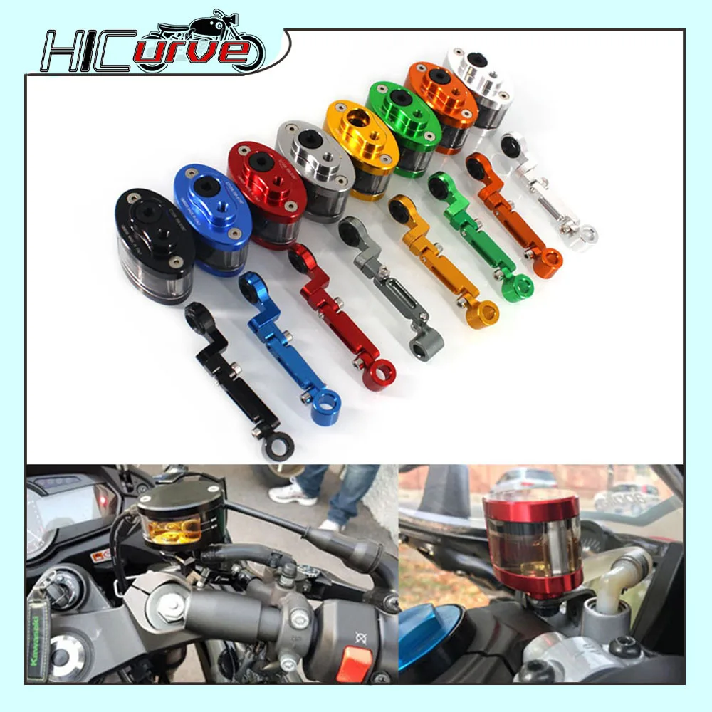 

For Ducati 848 EVO Hypermotard 821 899 ST3 988 999 Universal Motorcycle Front Brake Clutch Reservoir Oil Fluid Cup