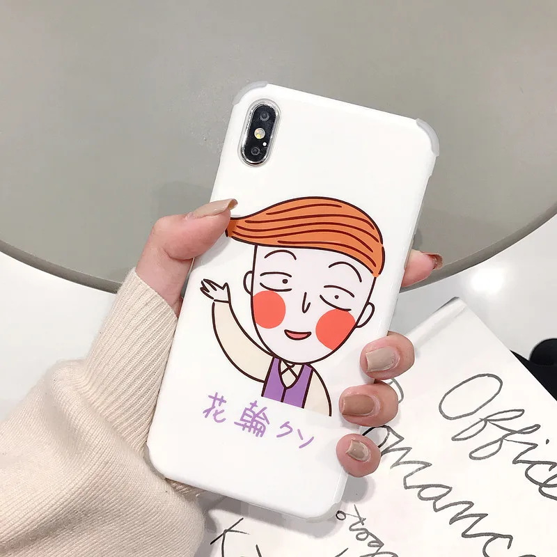 DECOCASE Мультфильм защитный Япония Телефон чехол для iPhone 6 6s 7 8 Plus X XR XS Max Чехлы Apple