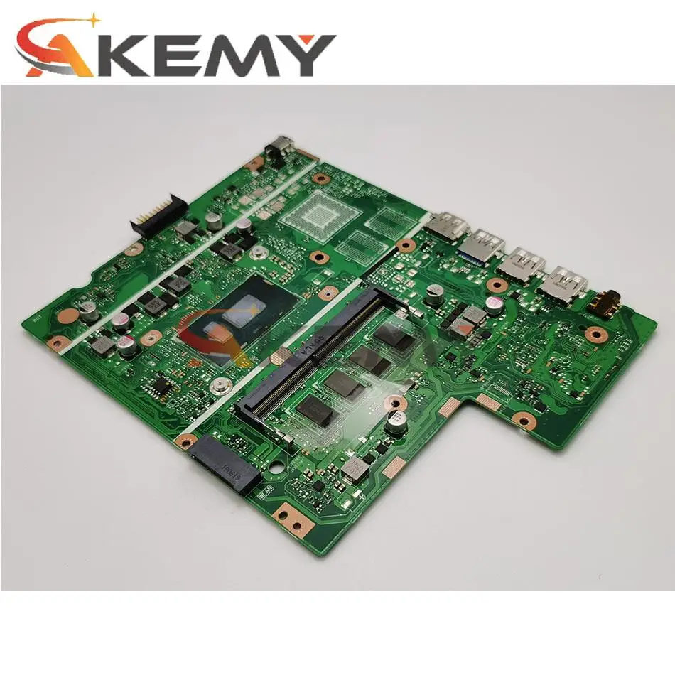 akemy for asus x540ua x540ubr x540ub x540u x540 laptop motherboard mainboard x540ua original mainboard with i7 7500u 8gb ram free global shipping