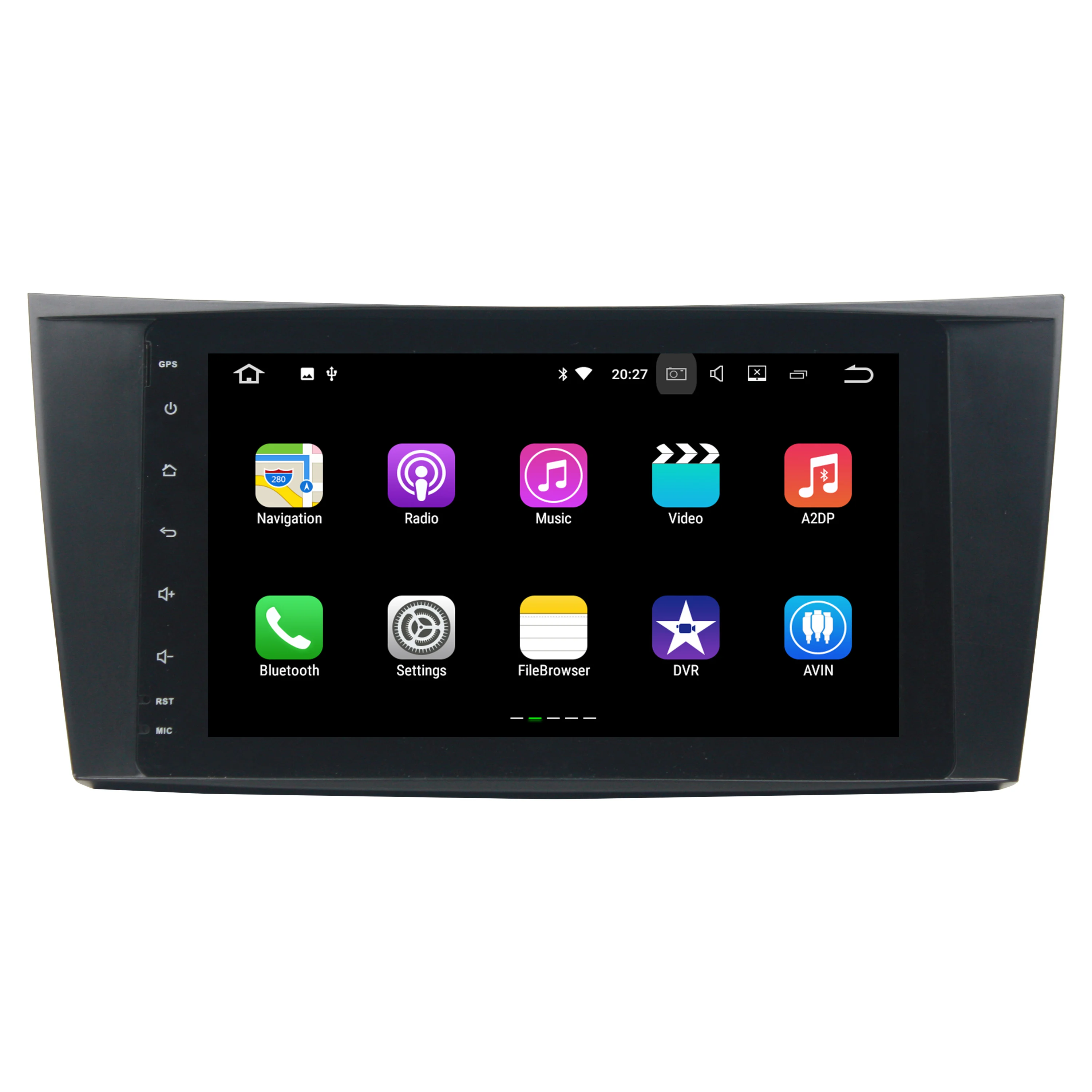 8 &quotAndroid 9 0 PX6 Автомобильный мультимедийный для BENZ e класс W211 CLS W219 g аудио стерео 6