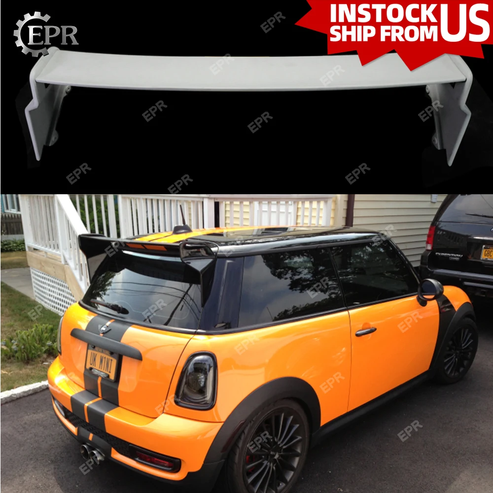 Для Mini Cooper R56 Ver.2.11/2 12 FRP стекловолокно Тип JCW спойлер из стекловолокна JCM задний