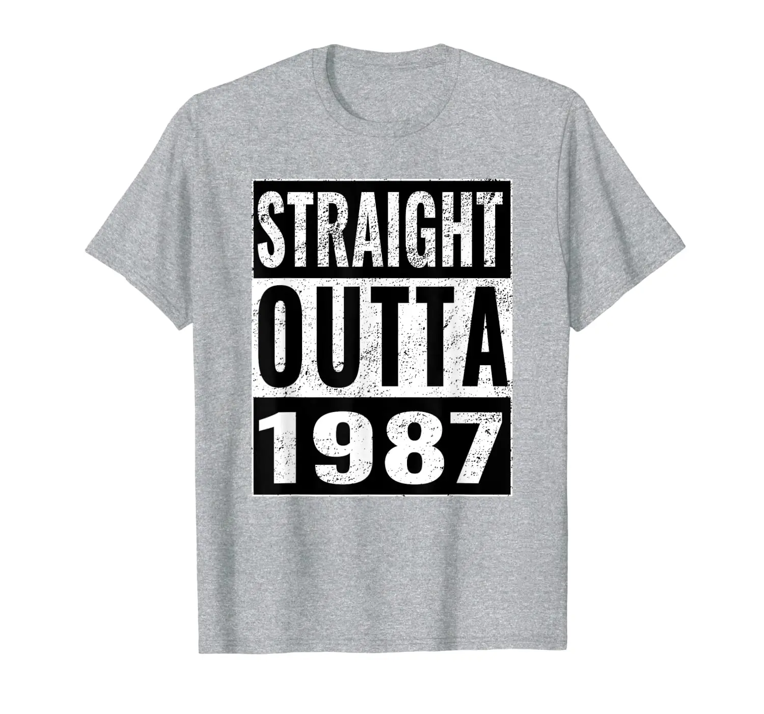 

Straight Outta 1987-прямо 1987 32nd подарок на день рождения Футболка