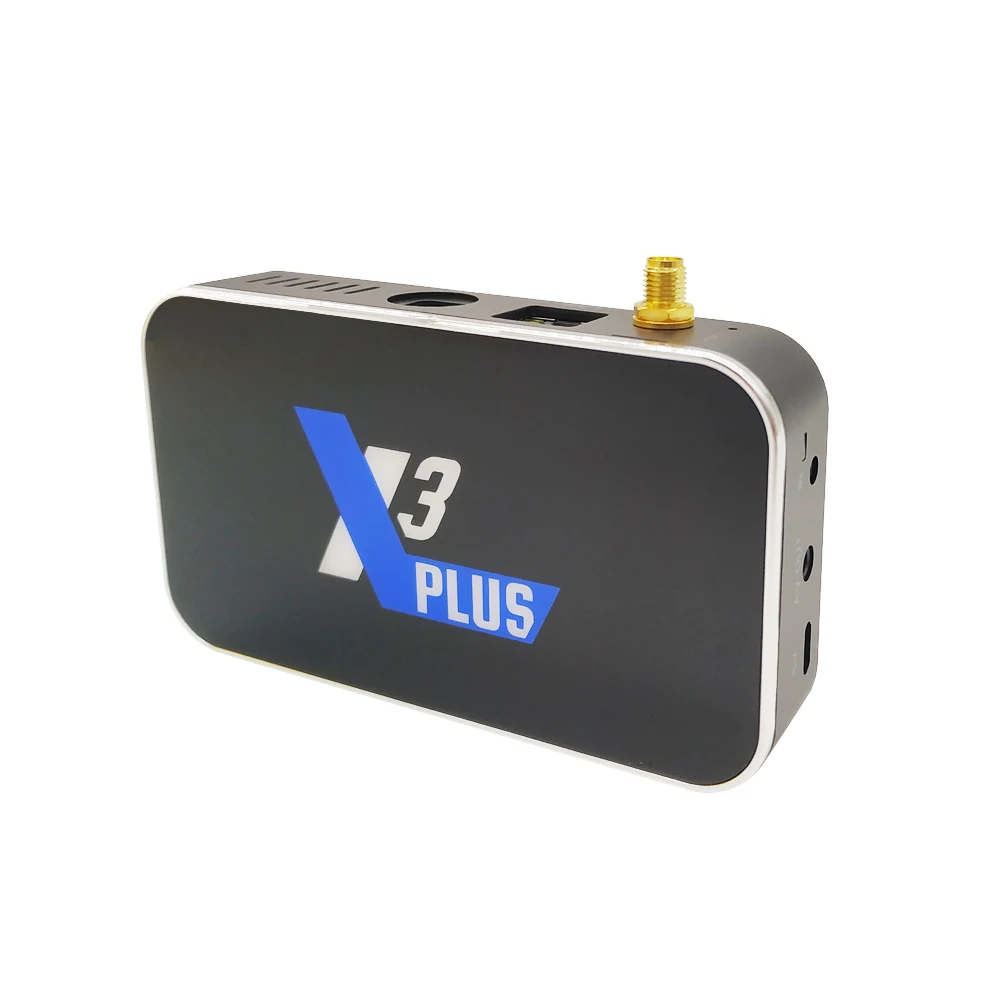 Ugoos X3 плюс Android Tv Box AmlogicS905X3 4 Гб DDR4 64 2.4G5G WI-FI 1000 м Декодер каналов кабельного