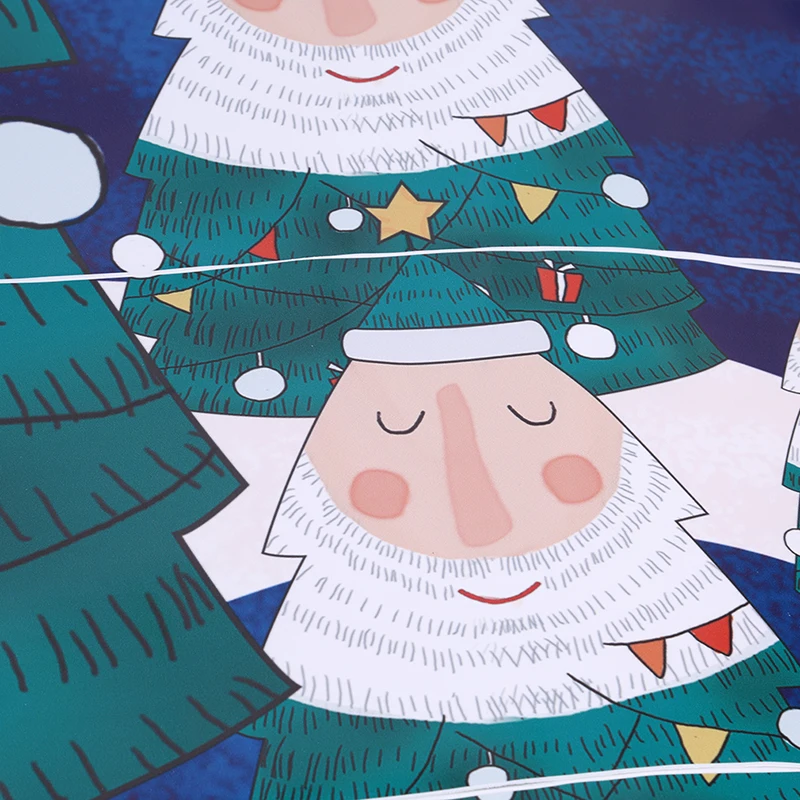 Рождественская елка олень наклейка на лестницу для гостиной лестницы пол