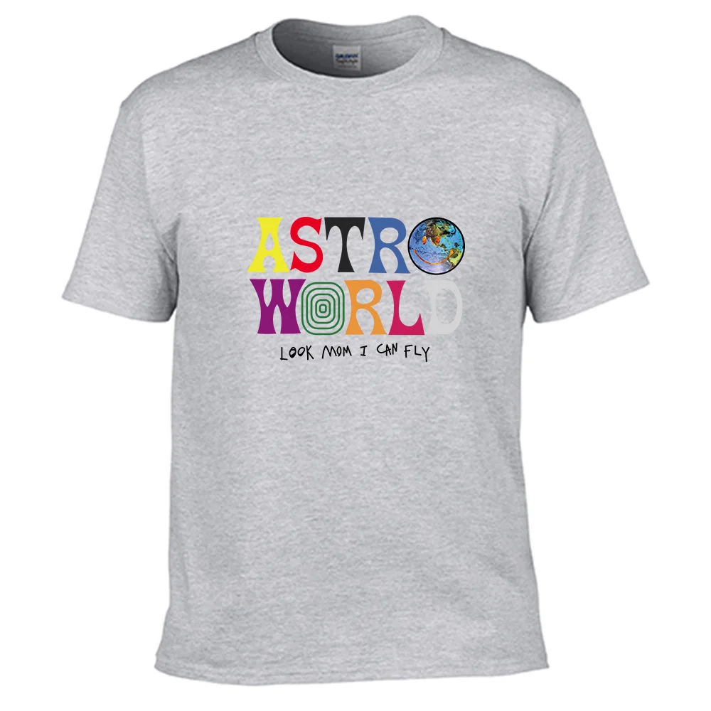 

2020 New Fashion Harajuku T Shirt Men Travis Scotts ASTROWORLD Hip Hop T-Shirts WISH YOU WERE HERE Letter Print Tees Tops