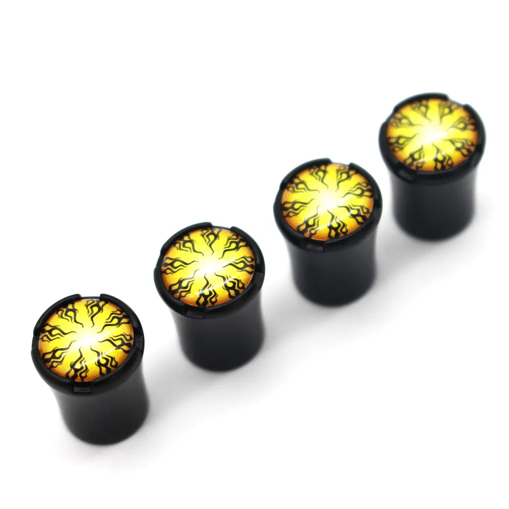 DSYCAR 4 шт./компл. автомобильный Стайлинг цинковый сплав Автомобильная крышка