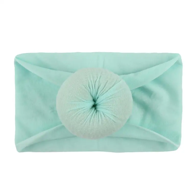 Супермягкие Круглые нейлоновые головные уборы Детские аксессуары для волос 23