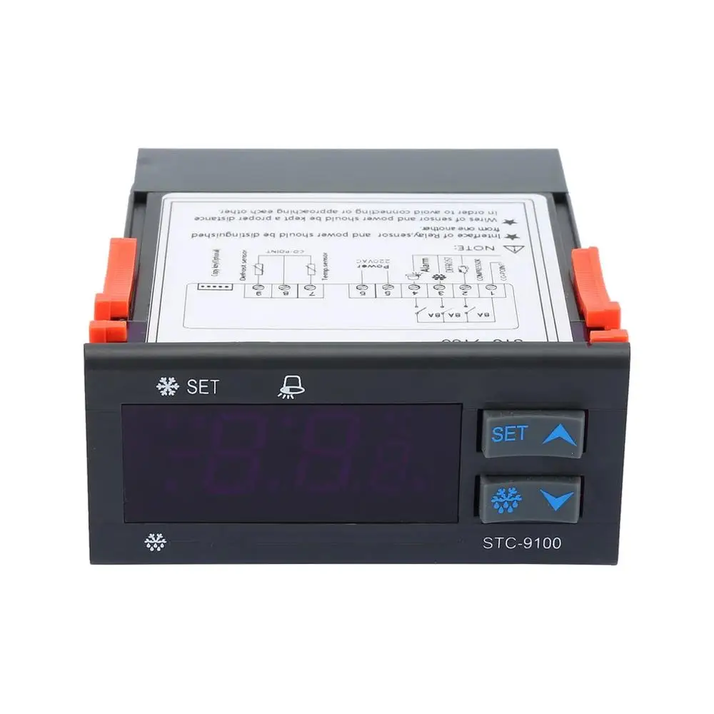 STC 9100 регулятор температуры для холодного хранения морозильник контроль Лер