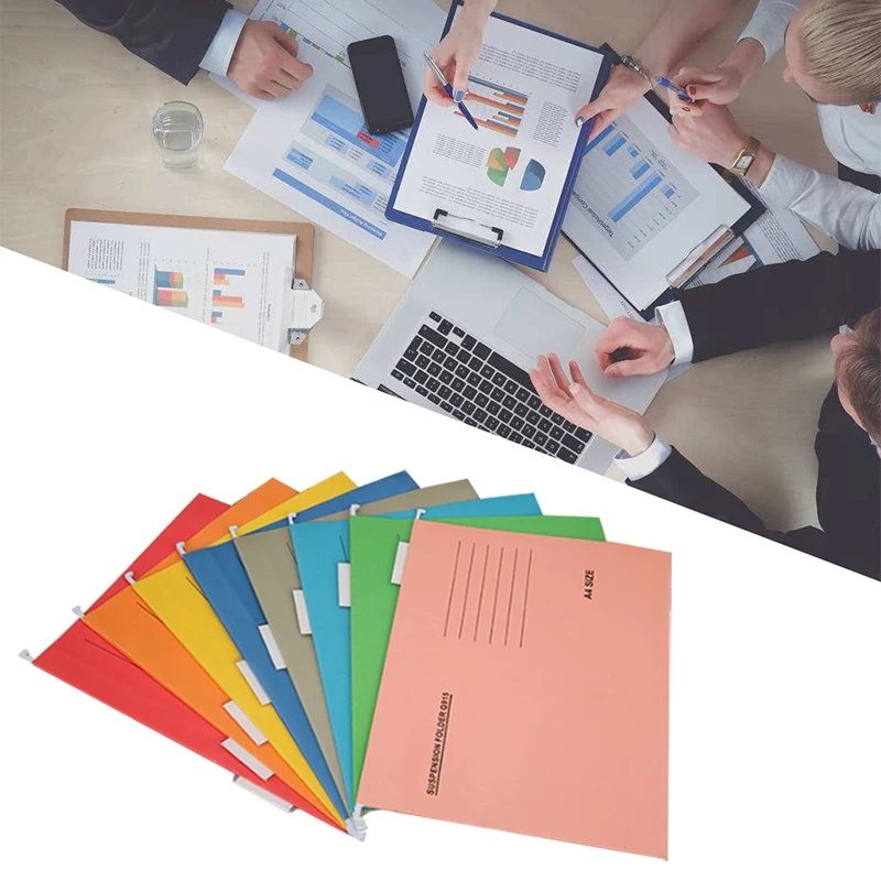 

Hanging File Folders Hanging Paper Folders Hanging Document Folders A4 Adjustable Business Student Display Bracket Universal