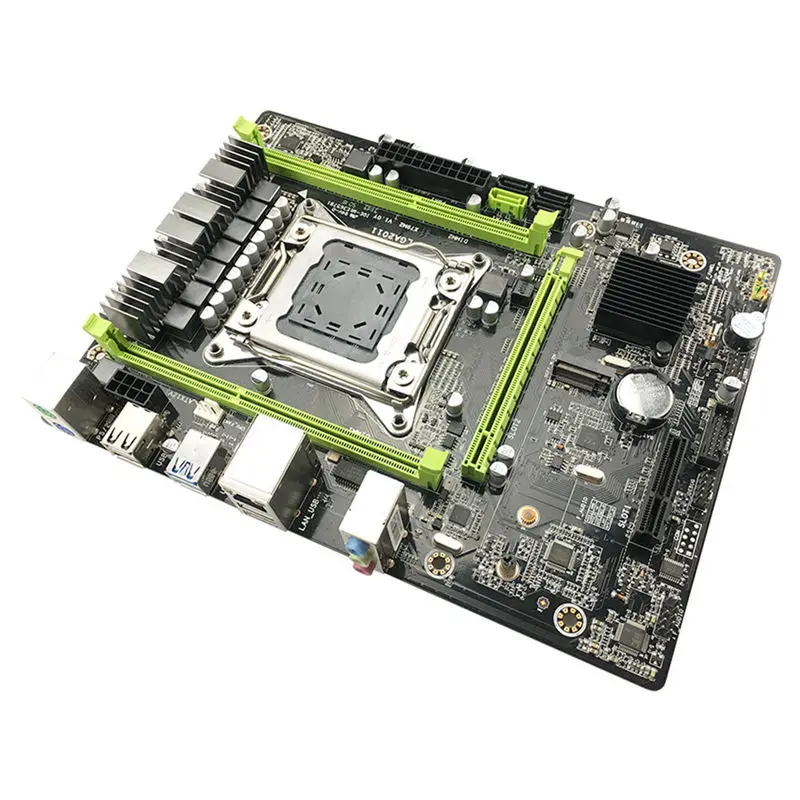X79 M2 Motherboard Lga2011 Atx Usb3.0 Sata3 Pci-E Nvme M.2 Ssd Support Reg Ecc Memory And Xeon E5 Processor | Компьютеры и офис