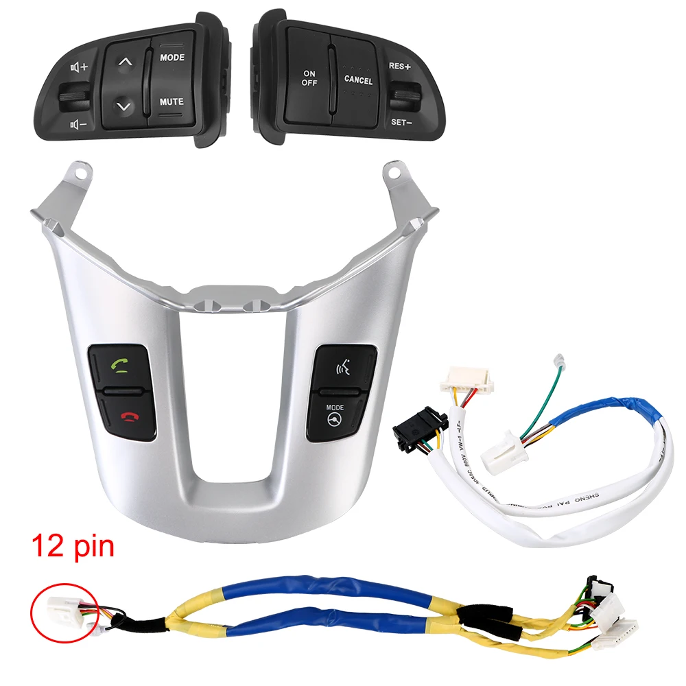 

Кнопка управления телефоном с Bluetooth, кнопки управления круиз-контролем на руль для Kia sportage SL Switch и панель Bluetooth