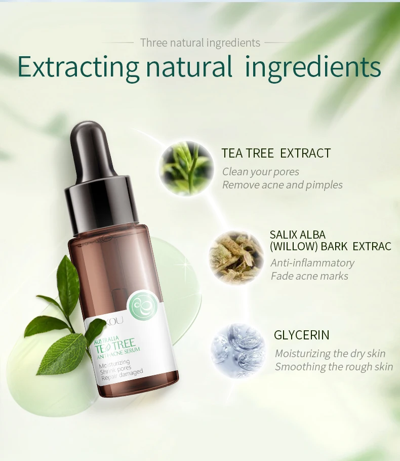 

6pcs/set LAIKOU Serum Hyaluronic Acid Vitamin C Whitening Face Skin Care Sakura Nourish 24k Gold Snail Tea Tree Repair Essence