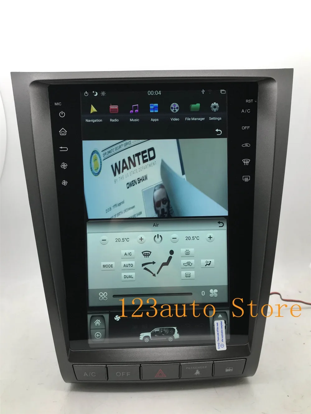 12,1 ''вертикальный Tesla стиль Android 8,1 автомобильный DVD gps плеер для lexus GS GS300 GS350 GS450 GS460 2004-2011 ips HDMI PX6