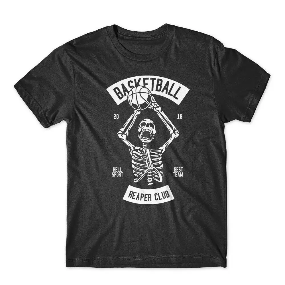 

Basketball Reaper Club T-Shirt 100% Cotton Premium Tee New