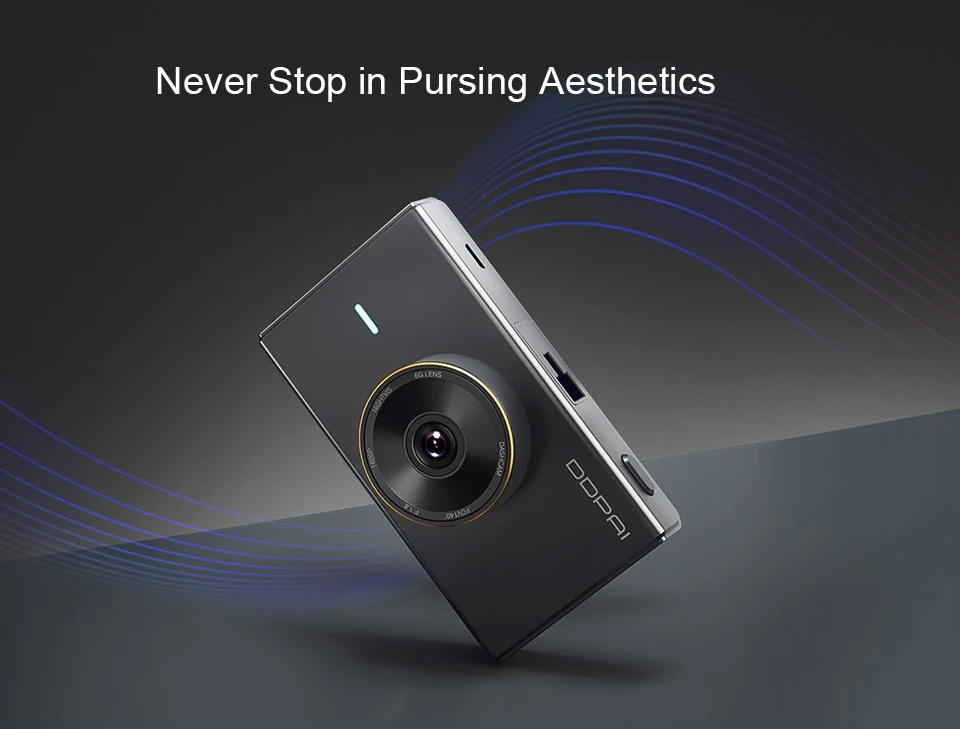 Автомобильный видеорегистратор Xiaomi Mijia DDPai mola Z5 DVR 1600P UHD F1.8 HiSilicon 24H монитор парковки 3 дюйма ips сенсорный экран приложение wifi
