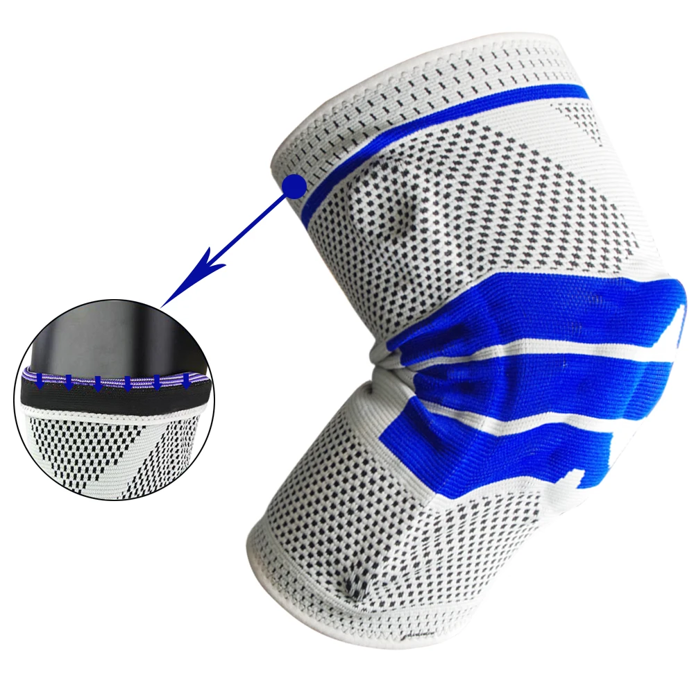 Цельнокроеное платье силиконовые коленного бандажа ремень коленной медиальной