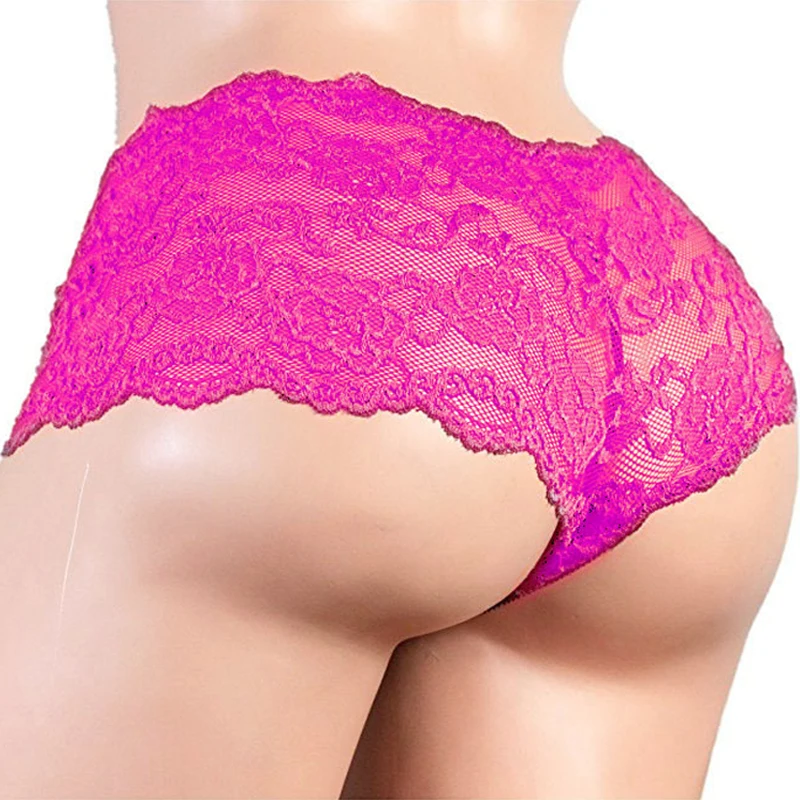 

Men's Lace Sissy Underwear Breathable Sexy Panties Plus Size Sex Lingerie Male Jockstrap Briefs G-String Thongs Porno Underpants