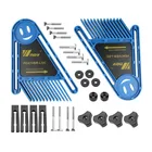 Многофункциональный набор доски с перьями, Двойные наконечники, наконечники для отрезных отверстий, деревообрабатывающий пильный стол, сделай сам, безопасные инструменты