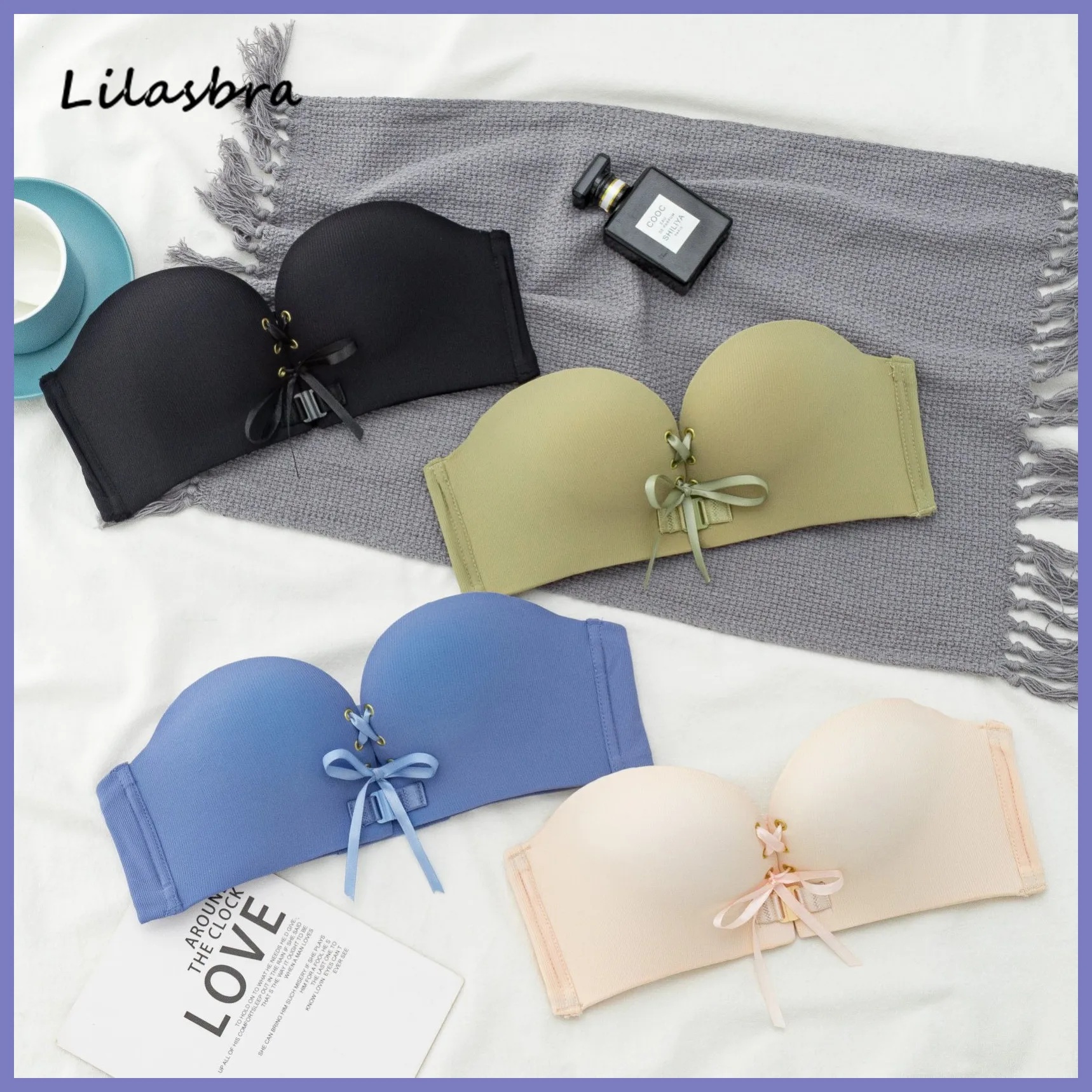 

Women Bra Thin Seamless Wire Free Bralette Backless Seamless Invisible Bras For Women Sexy Underwear Sexy Push Up Bra Intimates
