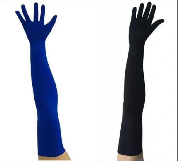 

Women's lycar spandex long Gloves Cosplay Glove Halloween Cosplay Accessories