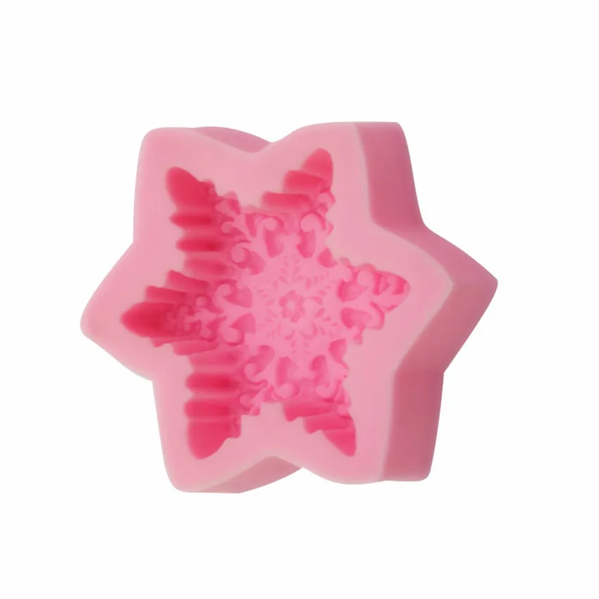 

10*9*2,5 см DIY для сладких изделий украшения торта Винтаж Лепесток торт-Снежинка Силиконовая Форма Fondant Mold торт декоративные инструменты десен ...