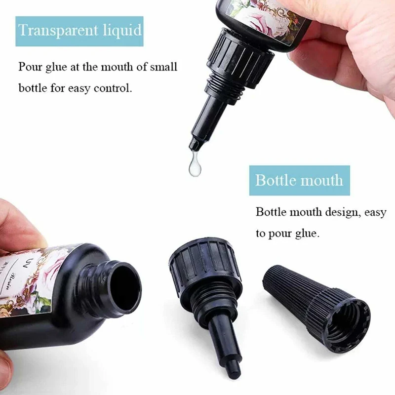 Прозрачная эпоксидная смола твердого типа 25 г клей для самостоятельного