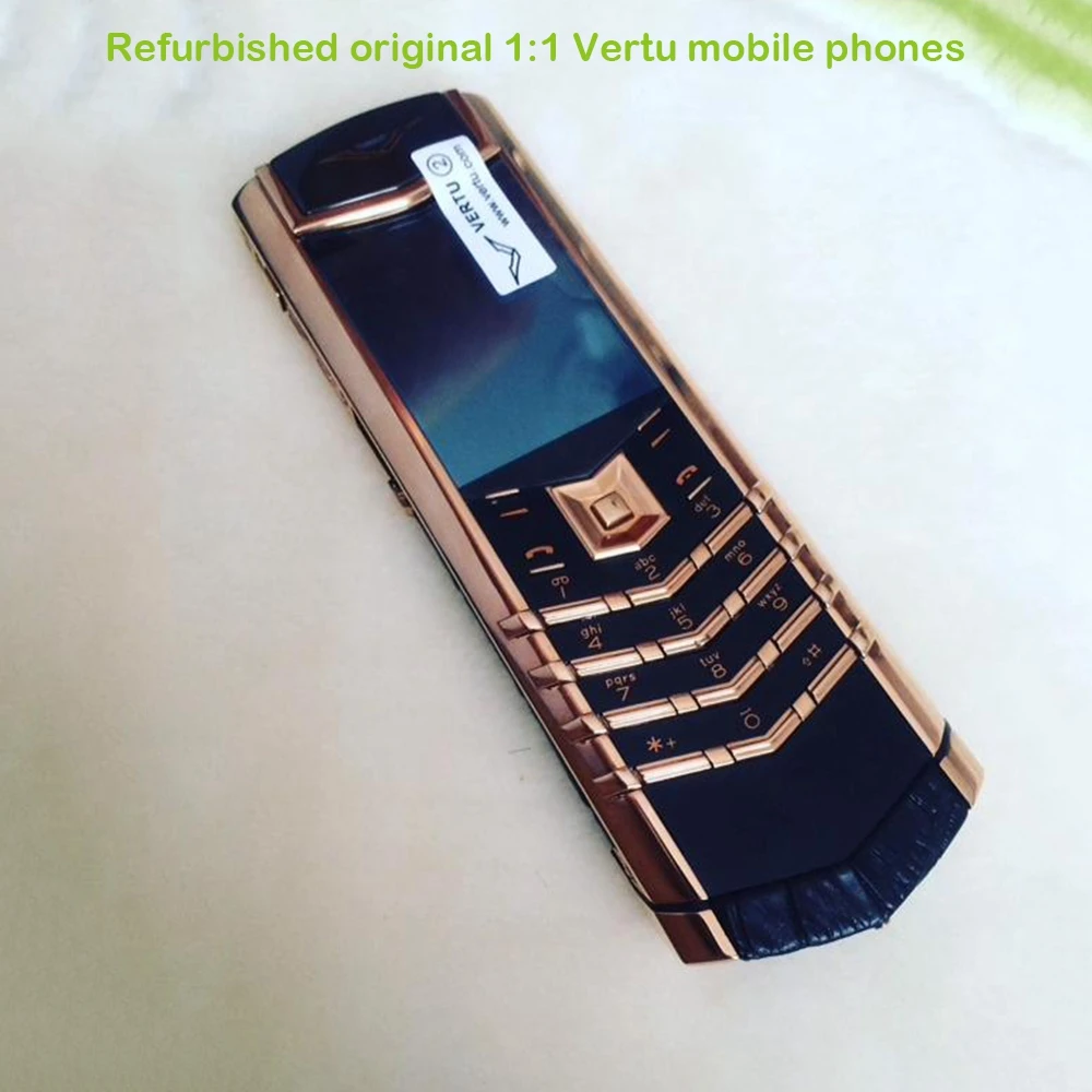 refurbished original 11 vertu mobile phone high end customized mobile phone free global shipping