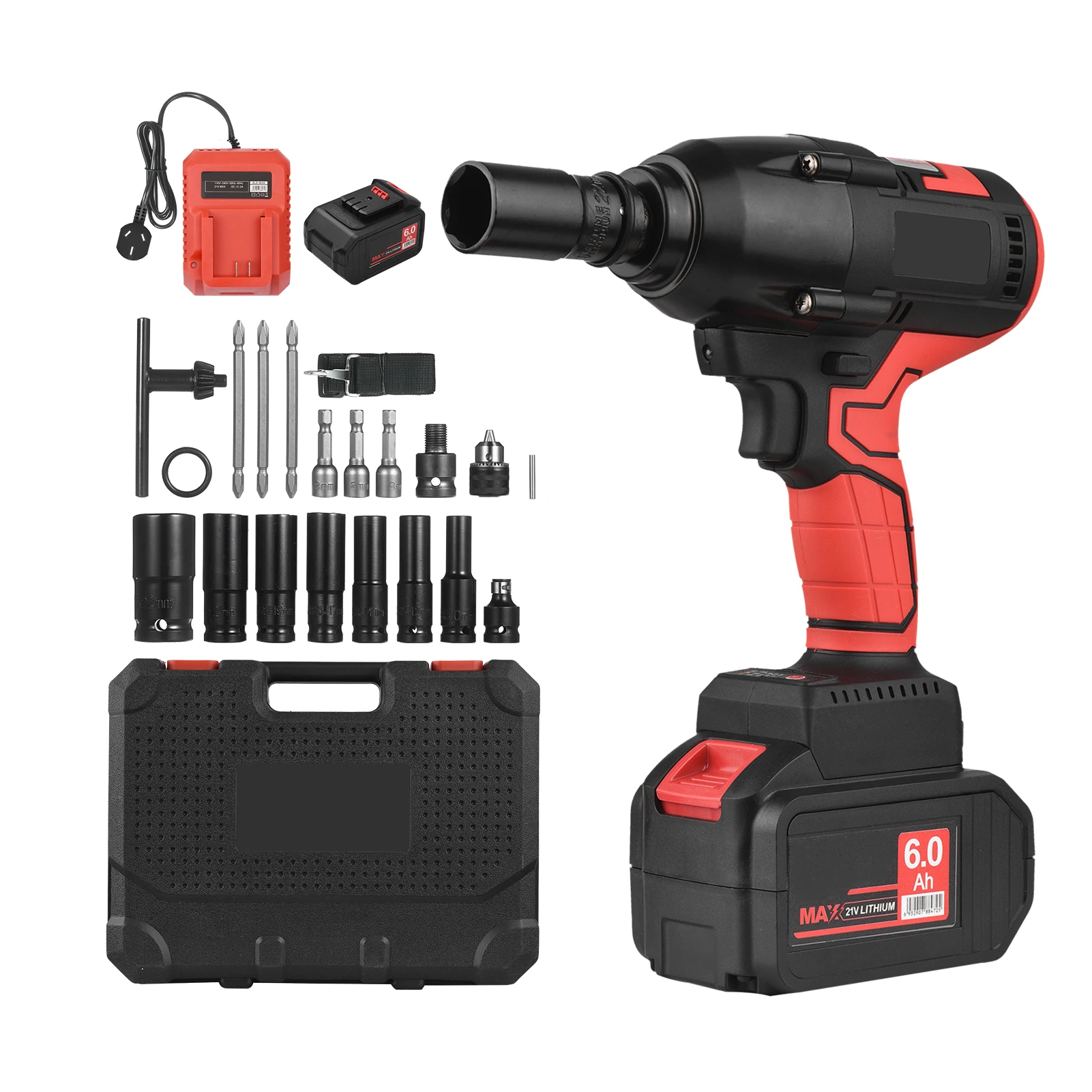 

Гайковерт ударный бесщеточный с патроном Н · м, 21 в