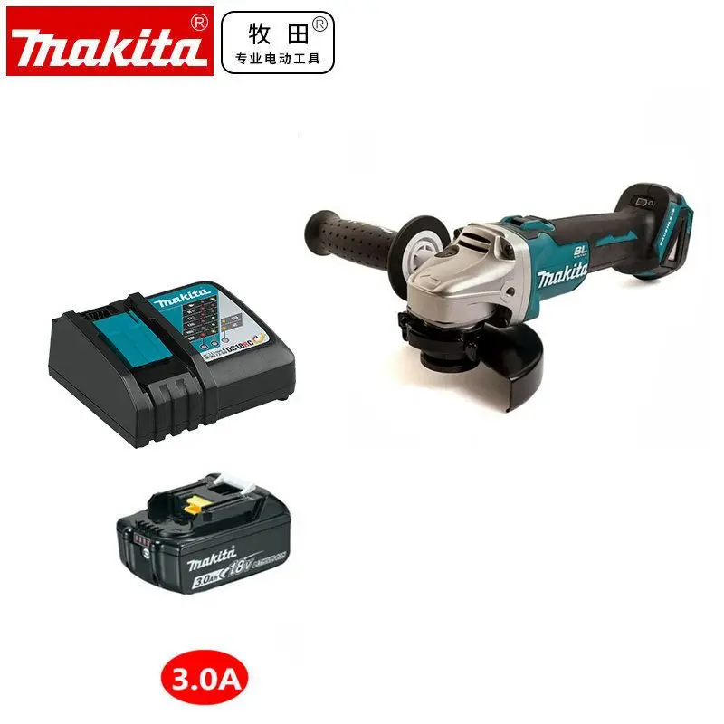 Makita DGA504Z DGA504 DGA504RME 18 в бесщеточный 125 мм 5 &quotугловая шлифовальная машина литиевый