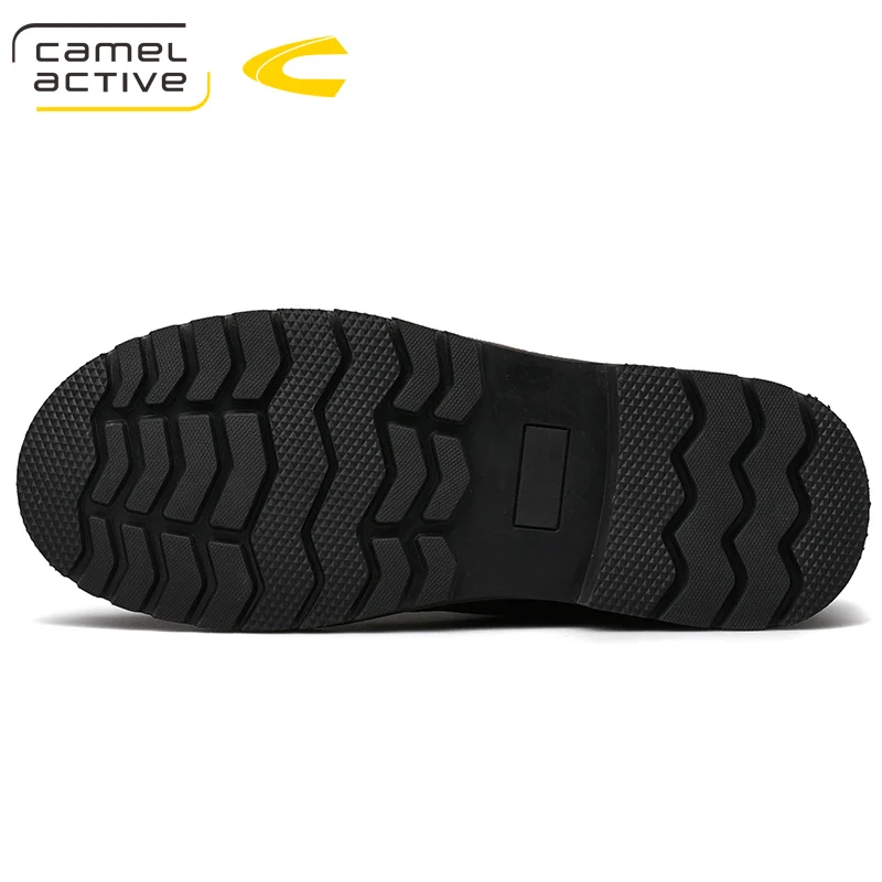 Мужские походные ботинки Camel Active прочные теплые дышащие сапоги из натуральной