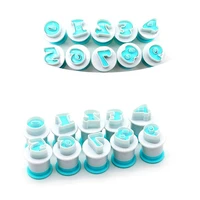 1 set kitchen fondant stamp 26 letter10 numbers embossing mold cake tool durable baking diy mould