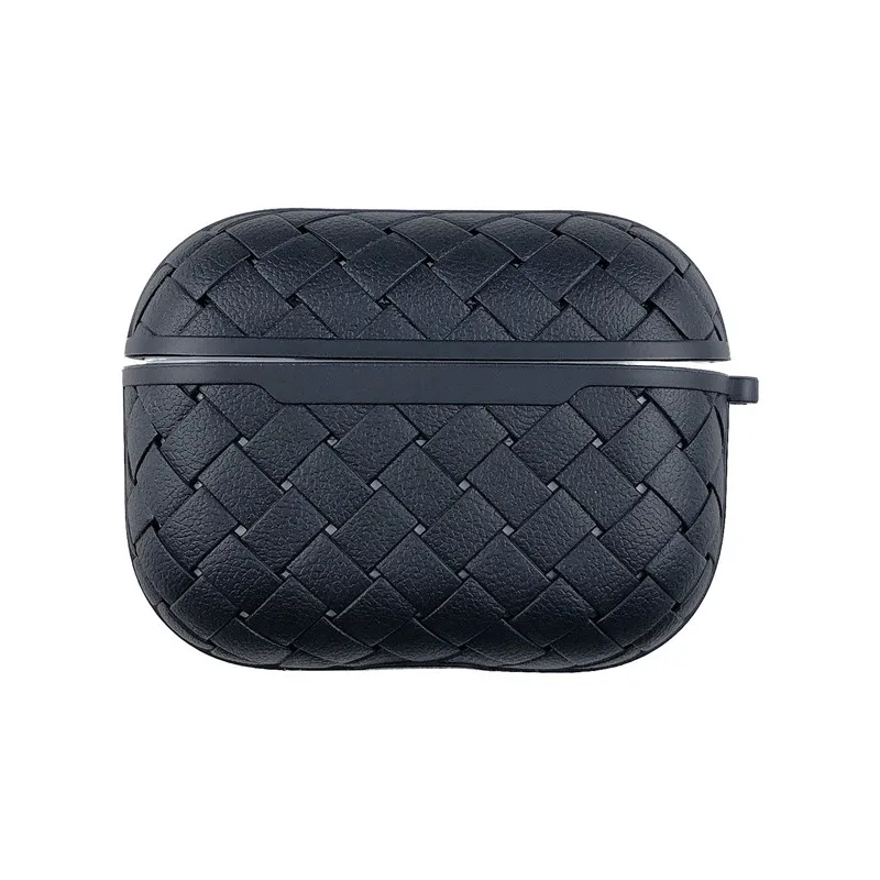

Classic solid color for airpods1/2/3 generation protective shell heat dissipation leather suitable for Bluetooth headset sets