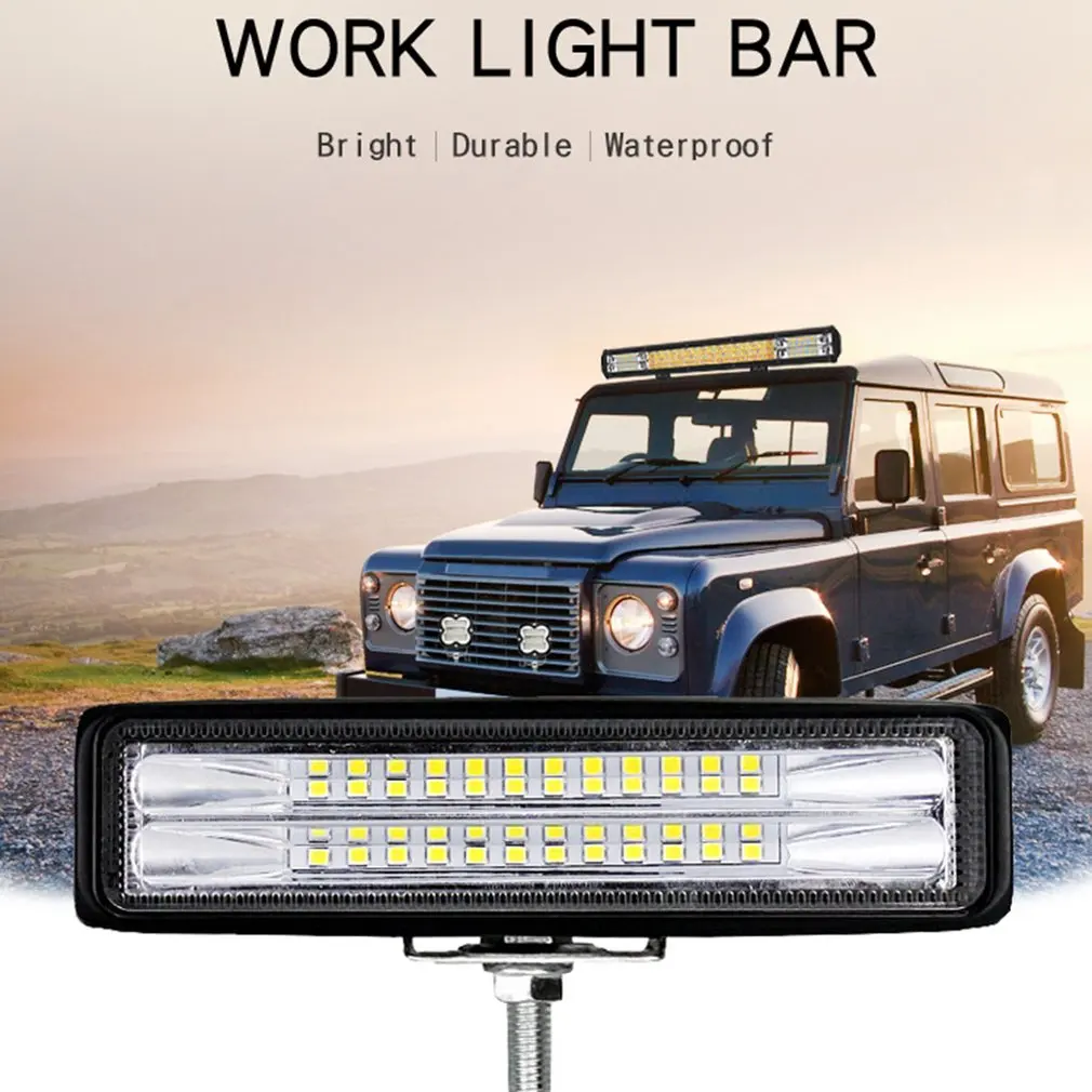 

2pcs Car Light Assembly LED Fog Lights Off Road Spot Beam LED Light Bar For Trucks ATV SUV DRL LED Spotlight Work Light Bar