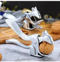 squirrel shaped walnut clip kitchen pliers heavy spring loaded nutcracker