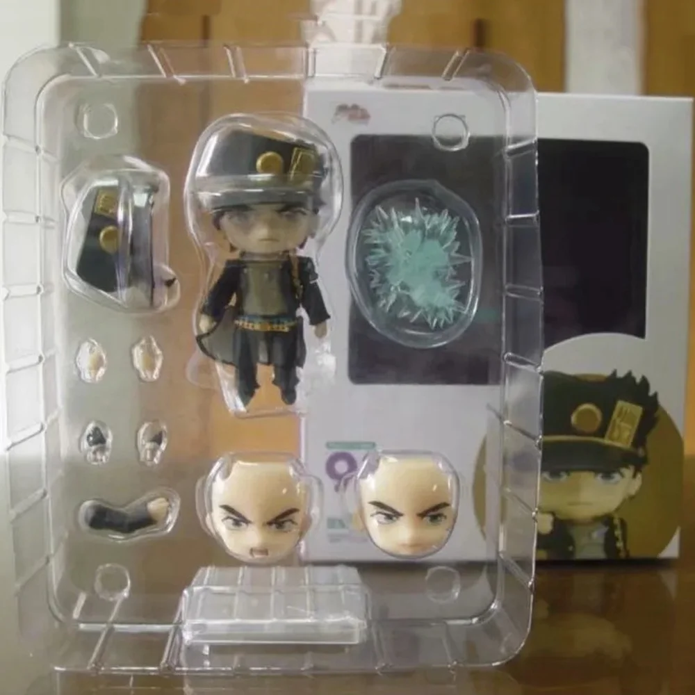 

Anime Figures Kujo Jotaro #985 Bizarre Adventure #1110 PVC Cute Toys Action Figma Collection Decor Home Model Doll Brinquedos