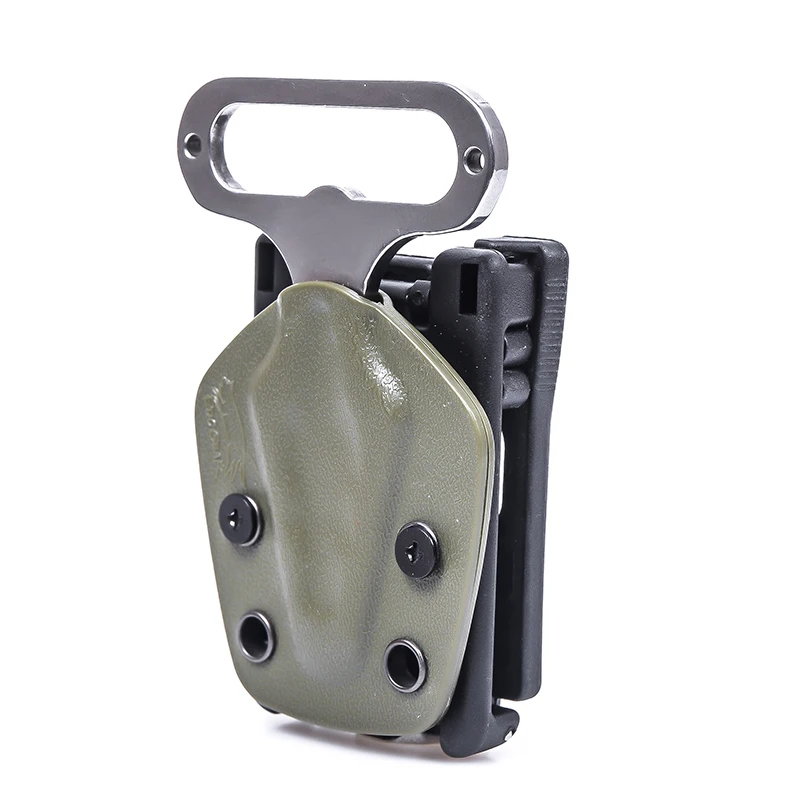 

EDC Multi-Function Waist Clip Outdoor Survival Self-Defense Bottle Opener Tactical Tool Spur Hex Wrench camping equipment