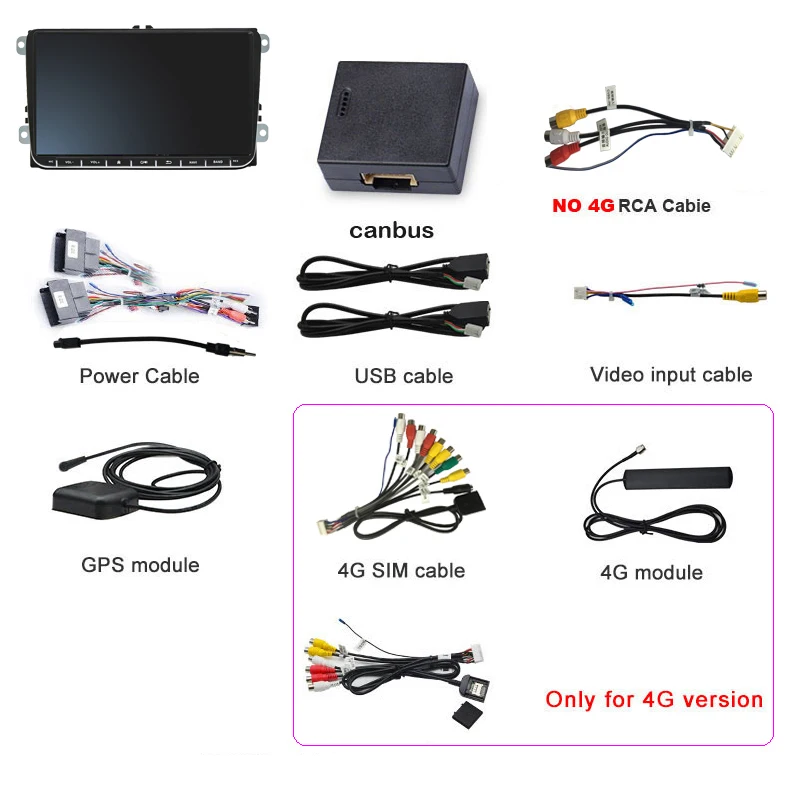 Автомагнитола 9 дюймов проигрыватель на Android 10 Восьмиядерный процессор GPS без DVD