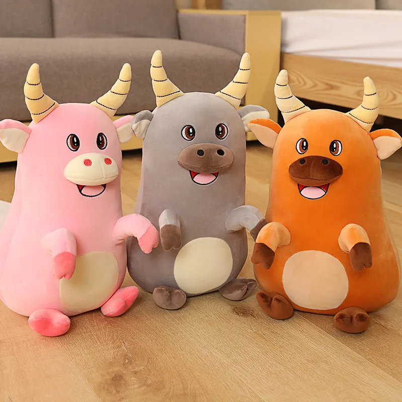 Кукла Happy cow плюшевая игрушка кукла cute подушка подарок на день рождения для мужчин