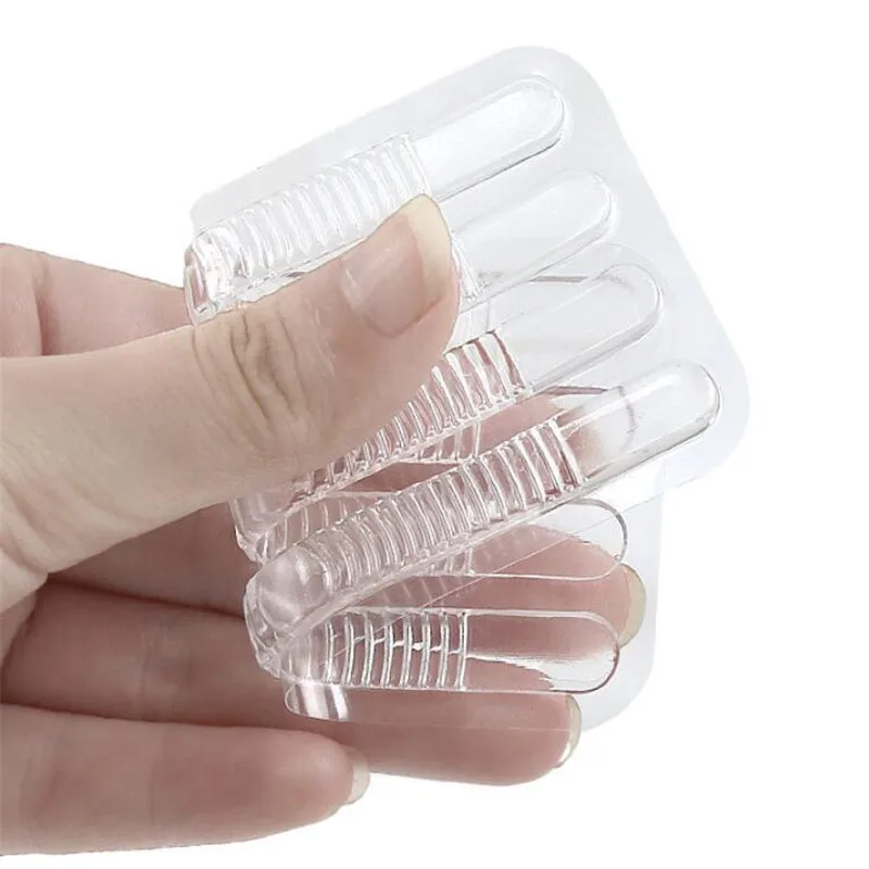 

4pcs/set Silicone Gel Heel Protector Soft Cushion Protector Foot Feet Care Shoe Insert Pad Insole shoes Accessories Insoles