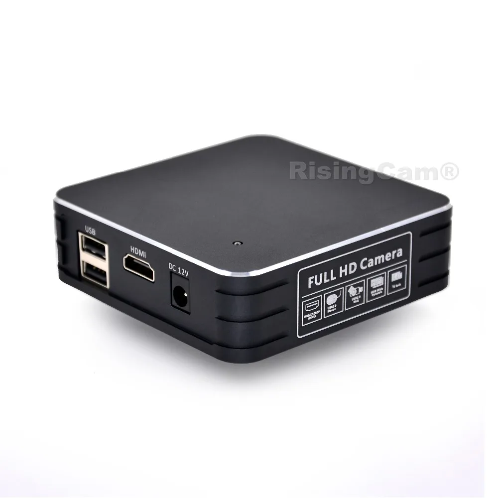 HD 1080p HDMI 60fps SONY imx185 датчик U диск для хранения мыши управление видео цифровой микроскоп с камерой для промышленного PCB металлического использования