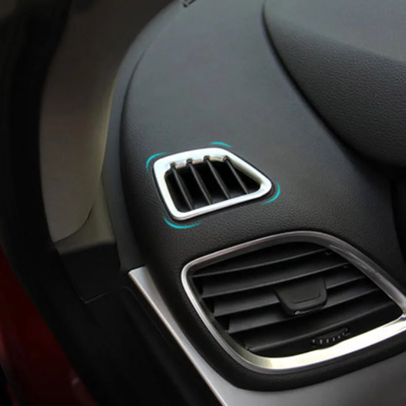 Хромированная внутренняя панель переключателя вентиляционного отверстия для