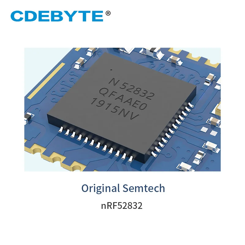Модуль Bluetooth Ebyte nRF52832 BLE 5 0 2 4 ГГц UART 4dBm 60 м маячок Ibeacon низкомощный радиочастотный