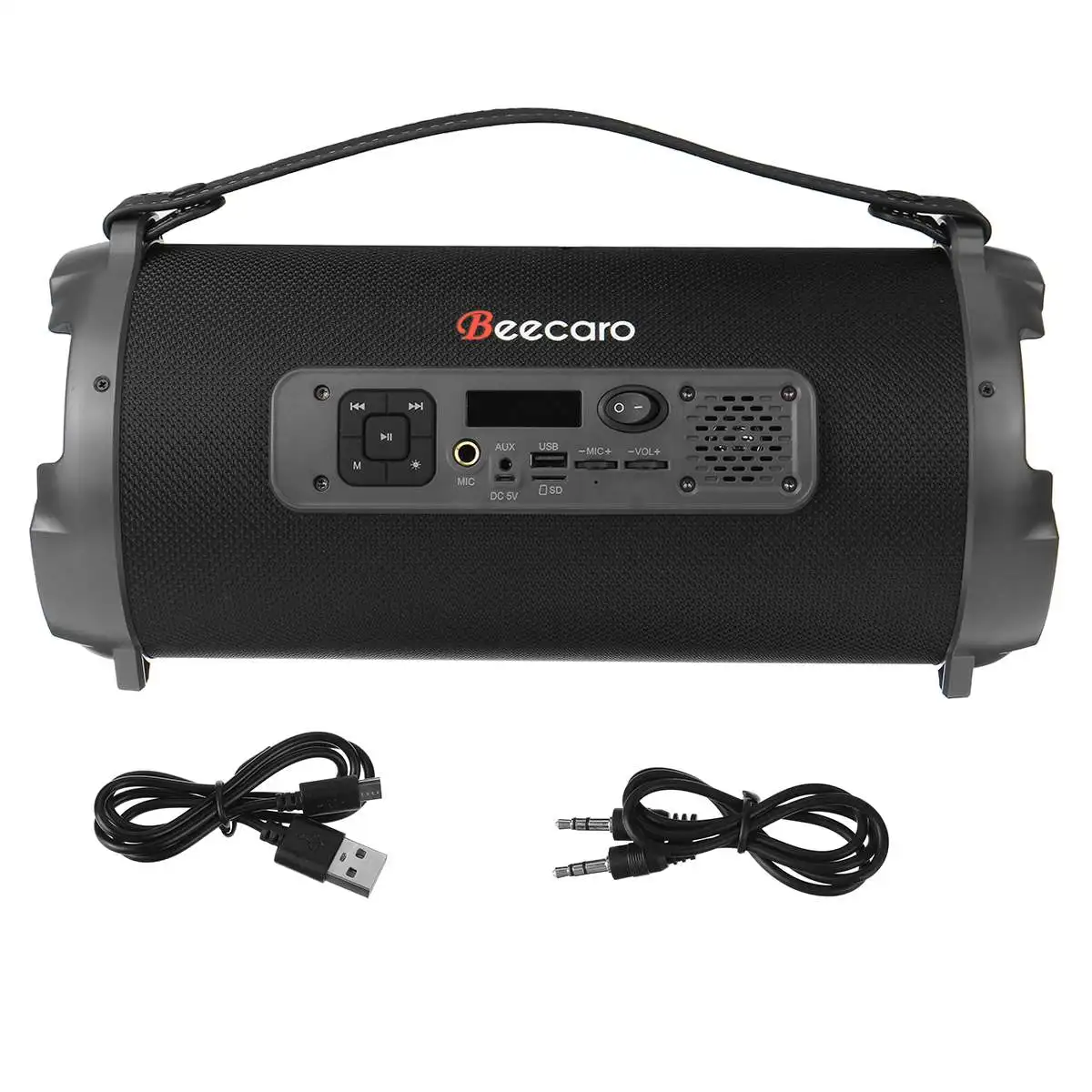 

Bluetooth 5.0 Speaker Portable Big Power Wireless Stereo Subwoofer Heavy Bass Speakers Sound Box Support FM Radio TF AUX USB