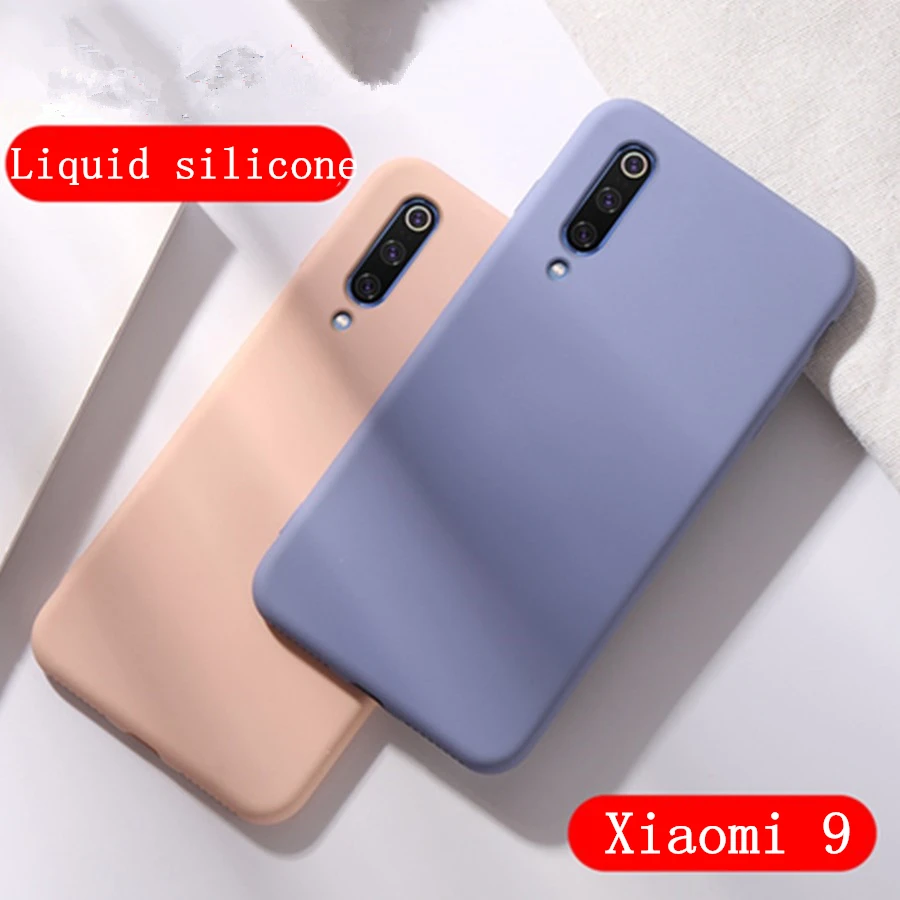 Чехол для Xiaomi 9 Pro мягкий защитный чехол из жидкого силикона 8 SE CC9 E A3 Lite 6X Mix 2S 3 |