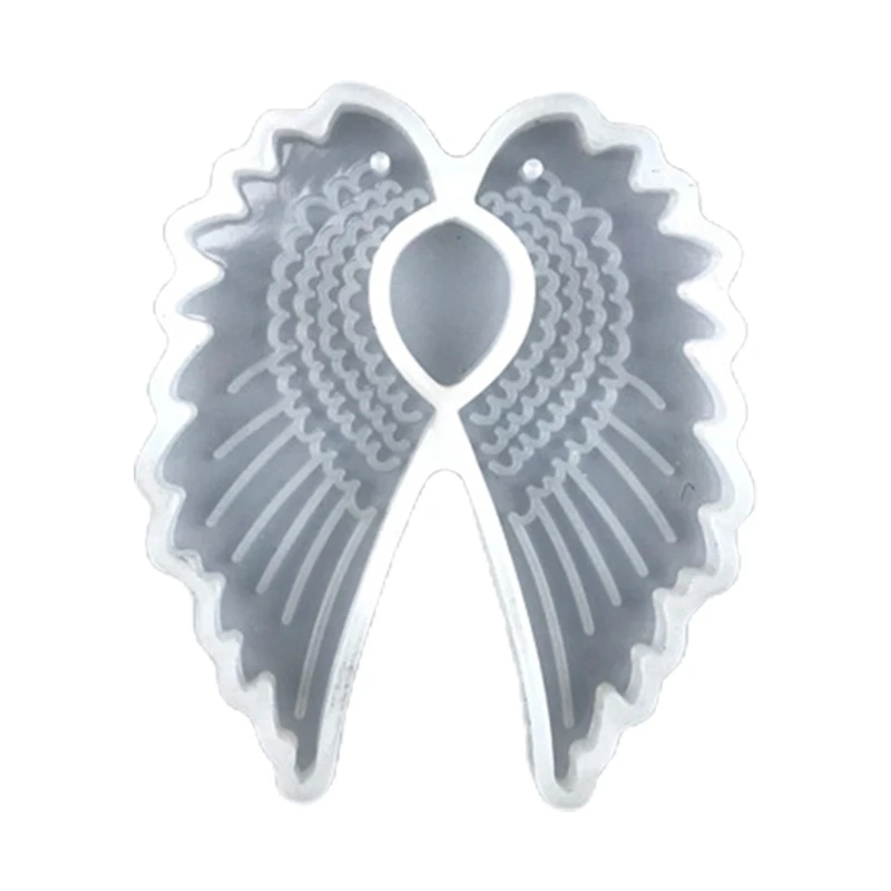 

Earring Pendant Silicone Mold Wing Tassel Eardrop Resin Mold DIY Necklace Keychain Jewelry Making Tools Handmade Crafts